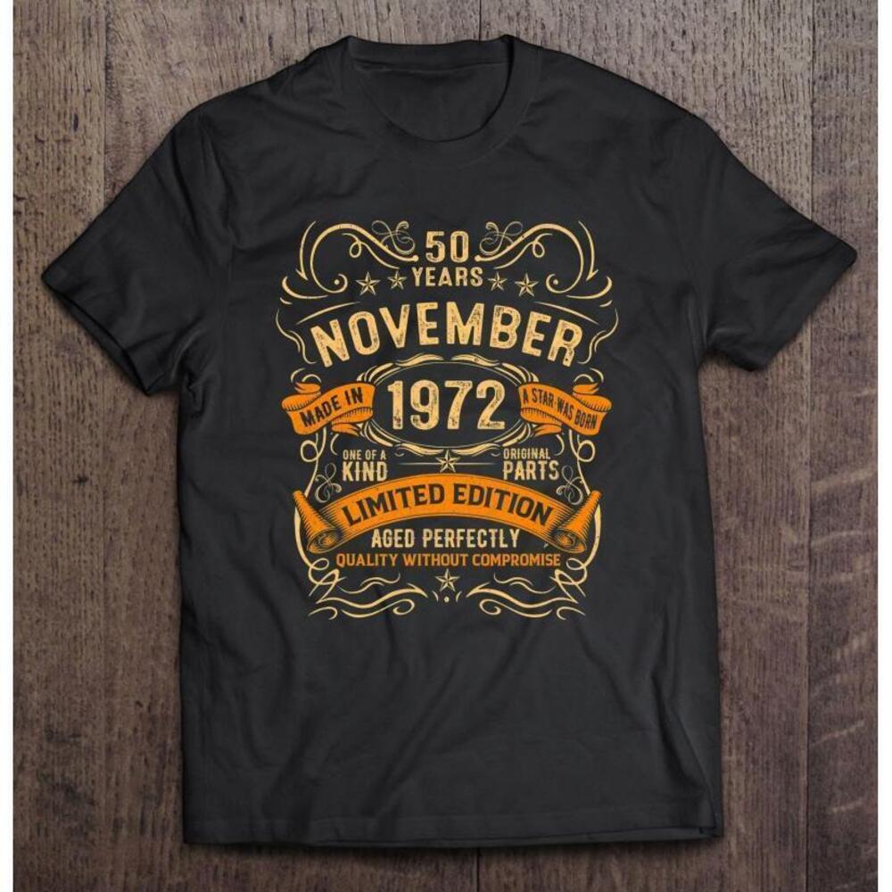 Gifts Gift November 1972 Limited Edition T Shirt